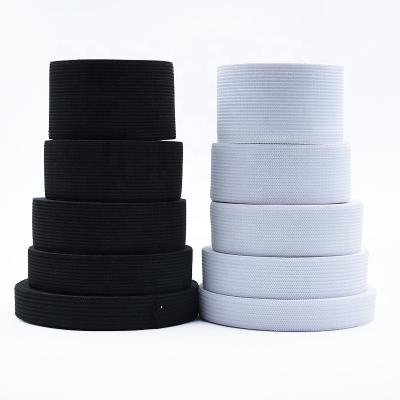 China Seam width 1/1.5/2/2.5/3/4/5cm flat elastic band clothing accessories webbing nylon garment accessories workable for sale