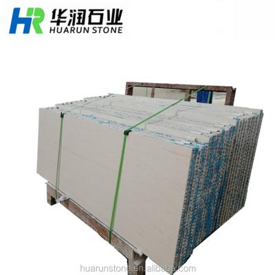 China Moca Cream Lime Aluminum Honeycomb Panel Customized for sale