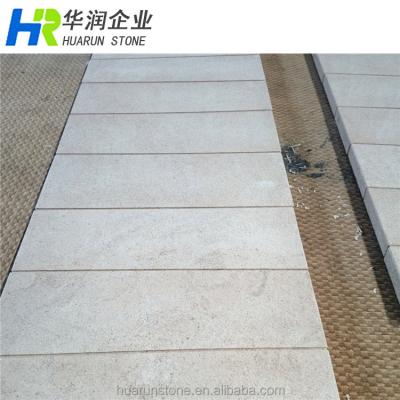 China Gascony Beige Limestone Architectural Stone Veneer Customize for sale