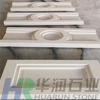 China Villa Lime Stone Feature Wall Exterior Wall Cladding for sale