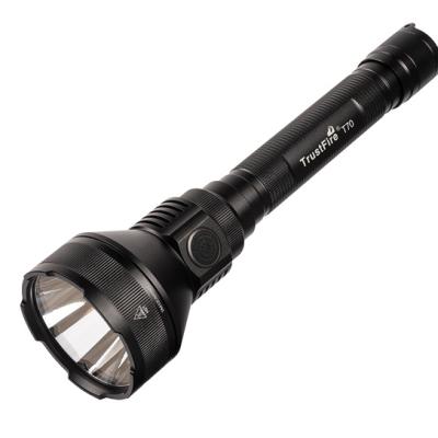 China Powerful and Throw Ultra Distance 1KM Rechargeable Torch Trustfire T70 1km Led Flashlight 2300 Lumens Bright Torch Hunting Light for sale