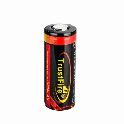 China For Best Machine Tools Lithium Ion Rechargeable Cylindrical Battery 3.7V 26650 5000mah for sale