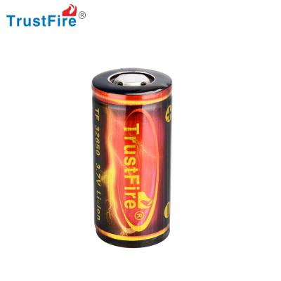 China Flashlight ; Electronic device TrustFire manufacture 32650 lifepo4 battery 3.7v 6000mah 3.7v D size rechargeable Li-ion battery for sale