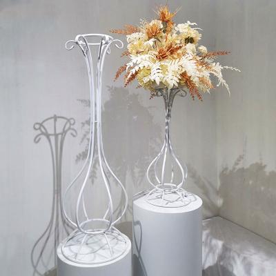 China Wedding / Party Fashion Centerpiece For Wholesale Crystal Weddings Table Arch Flower Stand Decorations for sale