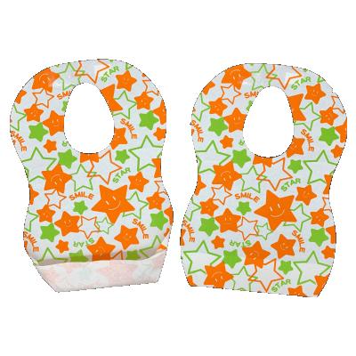 China China ISO Factory Private Label Manufacture Disposable Baby Bibs Waterproof Baby Paper Disposable Bibs for sale