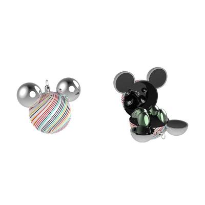 China Kleinste TWS draadloze oordopjes BT5.4 Neck Mickey Pendant Draadloze geluidsonderdrukkende oordopjes Te koop