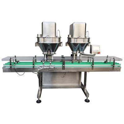 China BODI powder filler powder particle multihead powder filling machine fertilizers with vacuum for sale