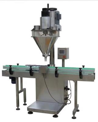 China Detergents powder packing single head powder filling machine for sale