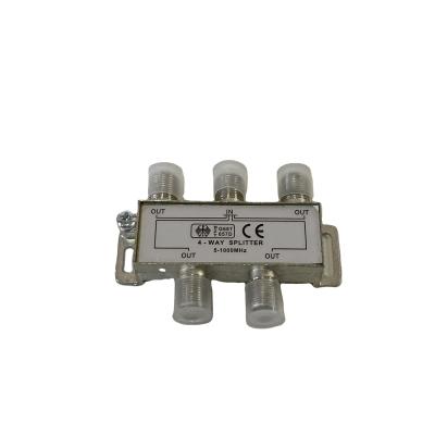 China CCTV System Connection Factory Supply Four Way Splitter For Satellite And HDTV Antennas With All Ports Power Gateway for sale