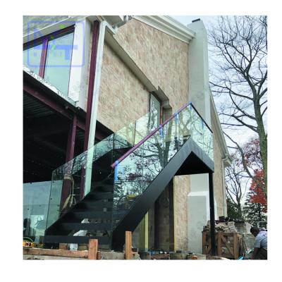 China Fashional Directly With Stairs Outdoor Glass Staircase Steel Staircase Made In China-Maist for sale