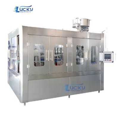 China Food Plant Pure Water Filling And Sealing Machine / Aquatic Plant Mineral Project for sale