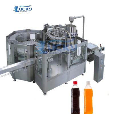 China Automatic Carbonated Carbonated Food Soft Drink Small Filling Machine / Beverage Production Line for sale