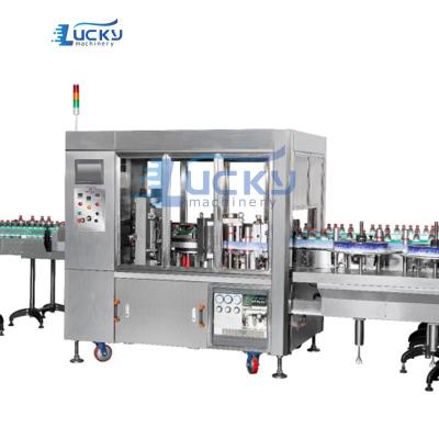 China food sticker labeling machine/automatic bottle labeling machine for sale