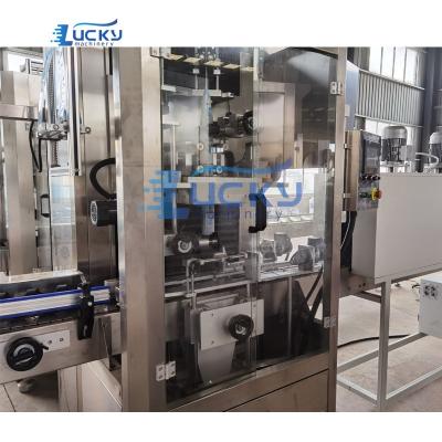 China Food Shrink Sleeve Labeling Machine / Bottle Shrink Sleeve Labeling Machine for sale