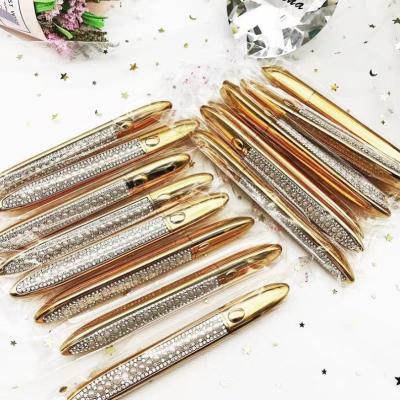 China Different Styles Diamond Eye Liner Glue Pen Wick Glue Pen Paper Box Packing For Eyelash Glue Pen for sale