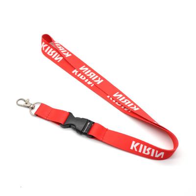 China High Quality Phone Lanyard Polyester Silk Printing Lanyard of Card Holder Promotional Hot Sale Work Gift for sale