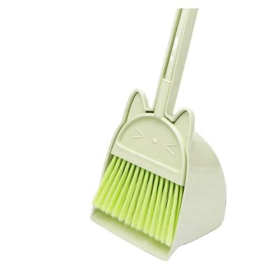 China Mini small home plastic paint brush for kids with broom and brush for sale