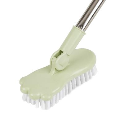 China Viable Custom Color Bathroom Floor Cleaning Brush Floor Cartoon Shape Cartoon Cleaning Tools for sale