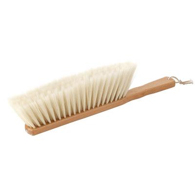 China Table Desk Cleaning Brush Dustpan Set Sustainable Bamboo Dust Cleaning Brush with Bamboo Handle for sale