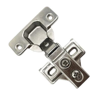 China Modern American Arm Short Iron Hydraulic Slide On Furniture Soft Closing Hinge for sale