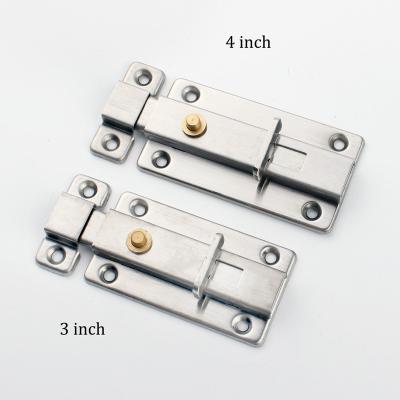 China Auto Door And Windows Stainless Steel SS 1.0Mm Thickness Turn Latch Barrel Bolt for sale