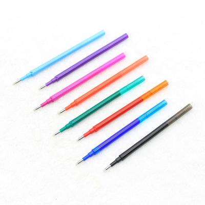 China 0.7mm Gel Heat Sensitive Erasable Ink Refills Erasable Rubbing Pen Refill for School Office for sale