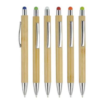 China Customized Eco Pen Biodegradable Promotional Eco Bamboo Pen for sale