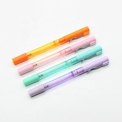 China office & Empty school pen pp mini sanitiser spray bottle pen manufactures perfume bottle with gel ink pen for sale