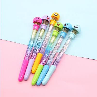 China Normal School Office Funny Gift Interesting Doll Shaking Head Pen for sale