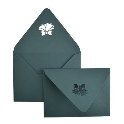 China Europe Custom Laser Cutting Paper Envelope For Loyalty Cards for sale