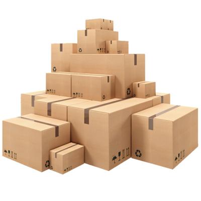 China Custom High Quality Recycled Paperboard Packaging Materials Cardboard Corrugated Box For Shipping Package for sale