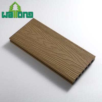 China Modern Outdoor Wood Cavity WPC Flooring Pool Decking Engineered Gray Wood Flooring for sale