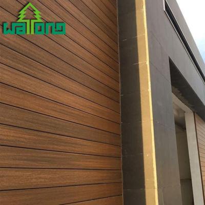 China Best sales waterproof village exterior wood plastic wpc planks for exterior walls for sale