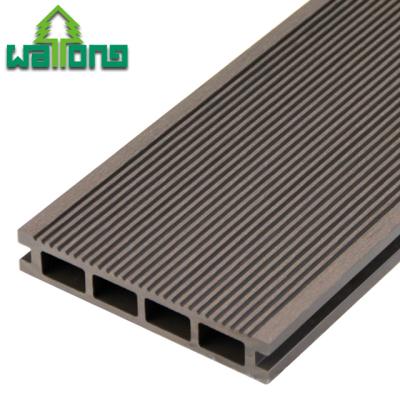 China Weatherproof Durable Outdoor Wood Plastic Composite Wpc Hollow Tiles Oman for sale