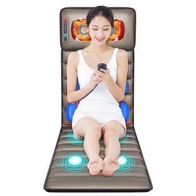 China Body Leercon 918F+ Wholesale China Manufacture Full Body Vibration Air Massage Mattress Electric Masaji Mat With Heated for sale