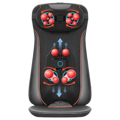 China LEERCON 918S Body Price Infrared Massage Cushion Amazon Dropshipping Cheap Electric Shiatsu Back Seat Heater For Car Home Use for sale