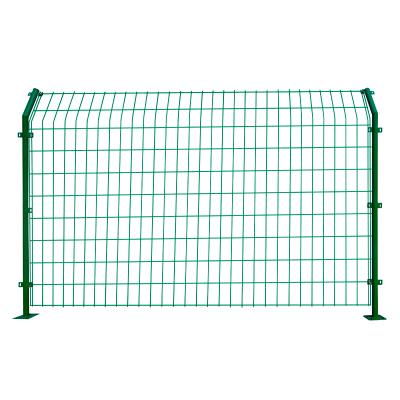 China Easily Assembled Polyethylene Powder Coating 6x6 Concrete Reinforcing Exterior Curved Welded Wire Mesh 3d Fence Panel for sale