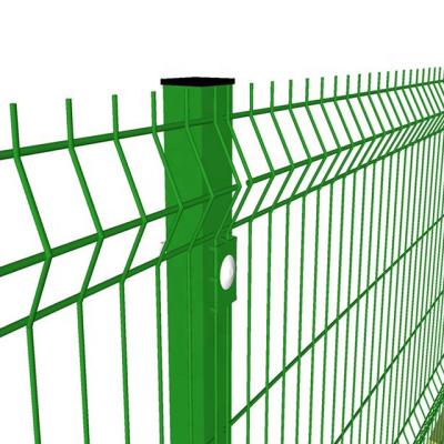 China Easily Assembled 3d Curved Bending Galvanized Wire Mesh / 3d Welded Wire Mesh Fences 3d Wire Mesh Fence Panel for sale