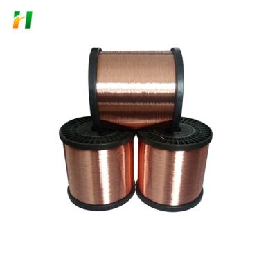 China Best Price High Tensile Steel Wire CCS Copper Clad Wire Factory 0.18mm for sale