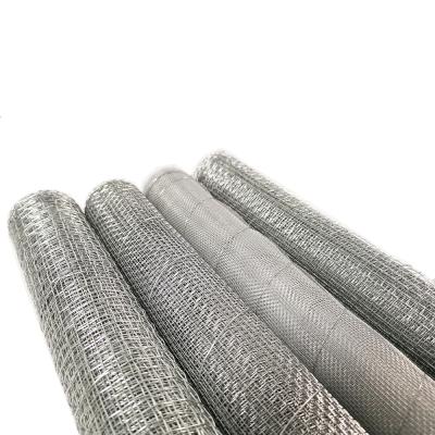 China Square Woven Iron Acidproof Galvanized Electronic Wire Crimped Wire Mesh / Square Hole Wire Mesh for sale