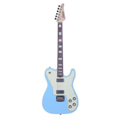 China 2021 Hot Selling Alder Mini Acoustic Electric Guitar High Quality Classic Body for sale