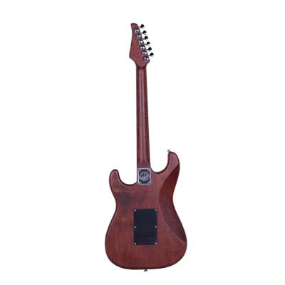 China Alder Flame Maple+6mm5A One Layer New Products Hot Caramel Alder 6Mm5A Flame Maple One Layer Electric Guitar for sale