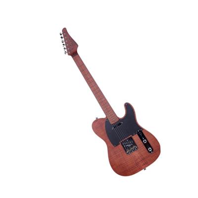 China Africa Mahogany Factory Directly Sell Cheap Africa Mahogany Body Electric Guitars for sale