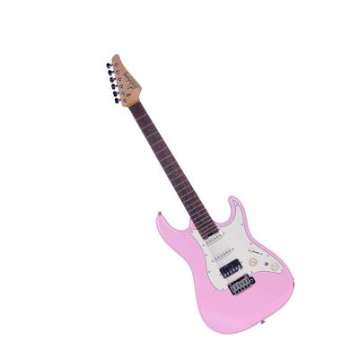 China Hot-selling Electric Guitar Metal Performance Alder Portable Travel Single and Double Rocking Set for sale