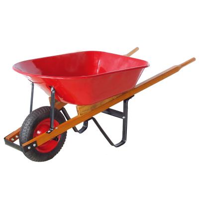 China Industrial Heavy Duty Metal 160kg Load Capacity Wheelbarrow for sale