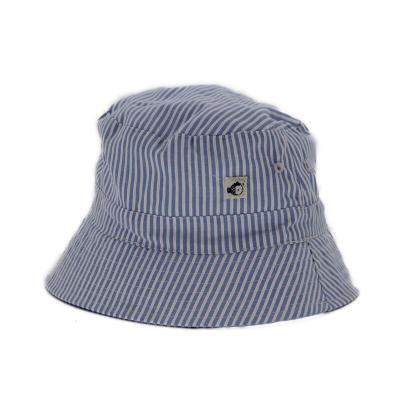 China COMMON Hot Wholesale Woven Fabric Fashion Summer Beanie Cotton Bucket Hat Popular for sale