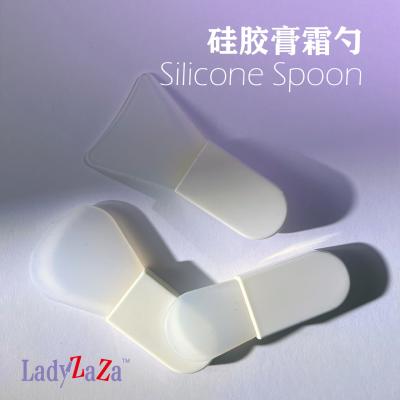 China Silicone Cream Eye Cream Cosmetic Spoon for sale