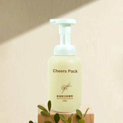 China PET Mousse Bottle for Mousse cosmetic products Lotion Scream Shampoo for sale