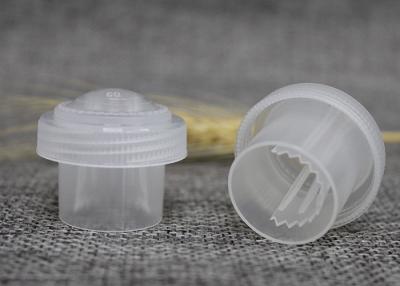 China Drücken Sie und rütteln Sie Art kleine Plastikbehälter-Kapazität 4 Gramm für Getränkepaket zu verkaufen