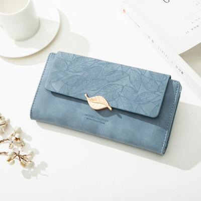 China Multifunctional Large-capacity Printed Women's Wallet Double-Layer Wallet Change Solid Mobile Phone Bag for sale